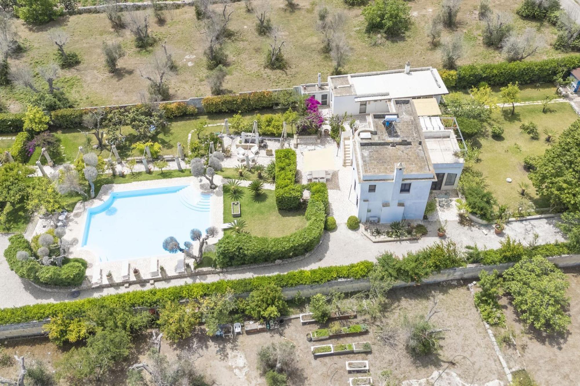 Villa Lisa Garden And Pool - Happy Rentals Melendugno Exteriör bild