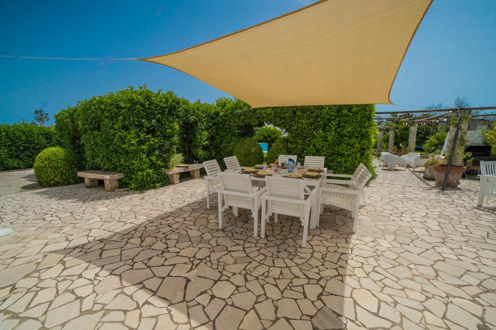Villa Lisa Garden And Pool - Happy Rentals Melendugno Exteriör bild